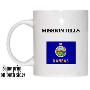  US State Flag   MISSION HILLS, Kansas (KS) Mug: Everything 