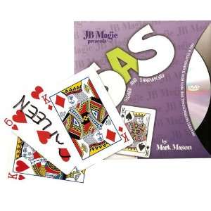  SAS   Signed and Sandwiched Card Magic Trick: Toys & Games
