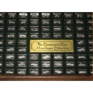 Franklin Mint Sterling Silver The Centennial Car Mini ingot Collection