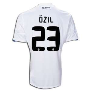  Real Madrid 10/11 OZIL Home Soccer Jersey Sports 