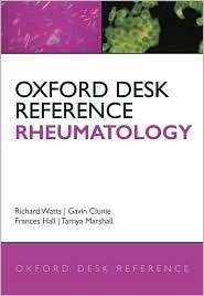 Oxford Desk Reference Rheumatology, (0199229996), Richard Watts 
