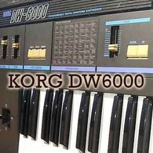  KORG DW 6000 Sound Editor & Library 