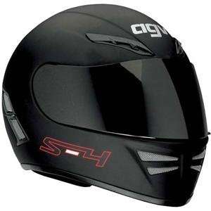  AGV S 4 SV Helmet   Large/Matte Black: Automotive