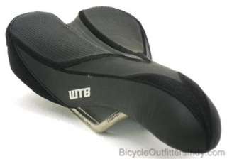 WTB Rocket V SLT saddle, black w/titanium rails   Racing Saddle   New 