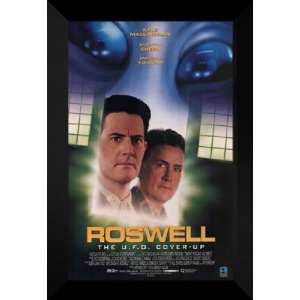  Roswell The U.F.O. Cover Up 27x40 FRAMED Movie Poster 