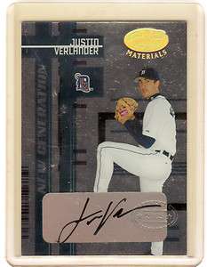 2005 Leaf Certified Justin Verlander RC Auto/299  