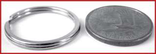 WHOLESALE LOT 300 KEY RINGS 29mm 1 3/16 D. Split Ring  