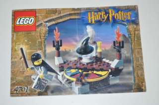 LEGO HARRY POTTER 4701 SORTING HAT COMPLETE SET + MANUAL *MORE PHOTOS 