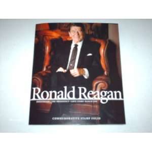  Ronald Reagon Commemorative Stamp Folio 