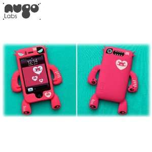  PINK for Nugo Labs Robotector iPhone 3Gs Silicone Case 