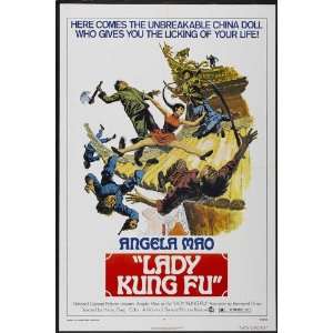  Lady Kung Fu Movie Poster (11 x 17 Inches   28cm x 44cm 