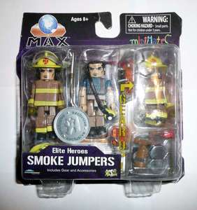 Elite Heroes Minimates Smoke Jumpers 2 Pack  