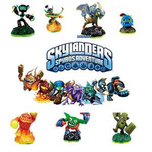 Skylanders Flameslinger Stealth Elf Stump Smash Drobot & More Spyros 