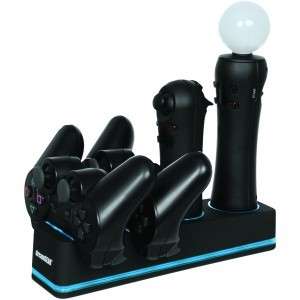 DREAMGEAR DGPS3 3811 QUAD DOCK PRO CHARGER for PLAYSTATION MOVE  