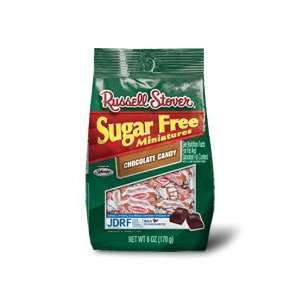 Russell Stover Sugar Free (with Splenda) Chocolate Candy Miniatures 6 