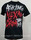 Authentic ASKING ALEXANDRIA Logo Stacked Slim Fit T Shirt S M L XL NEW