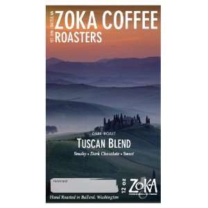 Zoka Coffee Tuscan Blend, Drip Grind Grocery & Gourmet Food