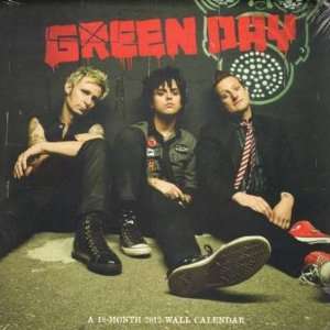  Green Day 2012 Wall Calendar