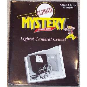  Ultimate Mystery, A Party Game: Lights! Camera! Crime 