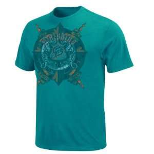   : Miami Dolphins Running Wild Fashion Fit T Shirt: Sports & Outdoors