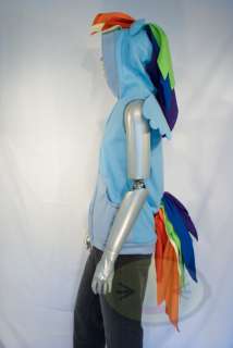 Rainbow Dash Pony Vest Costume Christmas Gift  