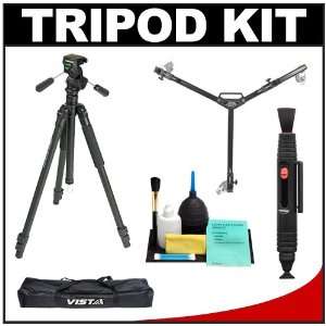  Tiffen Vista Attaras 63 Digital Photo/Video Tripod with 3 