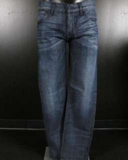 NWT! Mens 7 FOR ALL MANKIND Jeans 3D SQUIGGLE STANDARD STRAIGHT LEG 