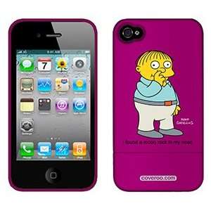  Ralph Wiggum from The Simpsons on AT&T iPhone 4 Case by 