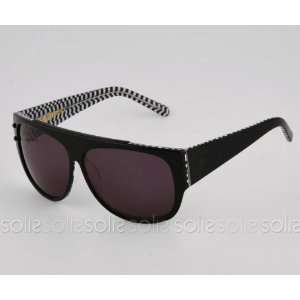  Sabre   The Wierdo Sunglasses in Black/Check Inside with 