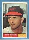 1961 TOPPS CARD 384 CHUCK ESSEGIAN ORIOLES NRMT  