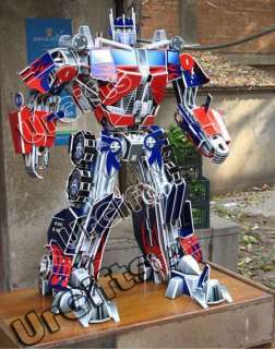 Paper 3D Puzzle Robot Model Transformer Optimus Prime  