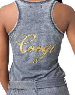 COOGI MELANGE SLEEVELESS ROMPER  