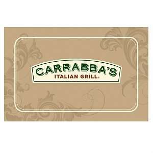  Carrabbas Italian Grill Traditional Gift Card $50.00, 1 