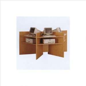  Fleetwood 82.396X.5XX.060 Lab Carrel Wooden Study Carrel 