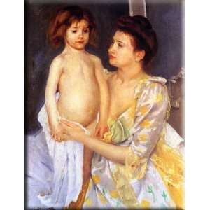   His Mother 23x30 Streched Canvas Art by Cassatt, Mary,: Home & Kitchen
