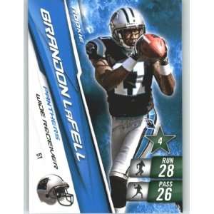 2010 Panini Adrenalyn XL NFL Football Trading Card # 51 Brandon LaFell 