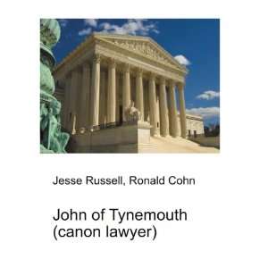  John of Tynemouth (canon lawyer) Ronald Cohn Jesse 