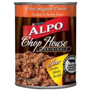 Alpo Chop House Original Filet Mignon Flavor Dog Food 13.2 oz  