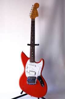 FENDER JAG STANG FIESTA RED JAGSTANG TREMOLO +NICE CASE COBAIN 