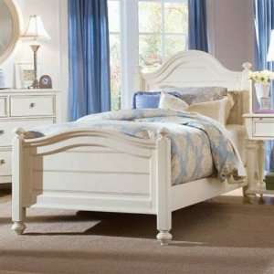    316R Camden Light King Panel Bed in White Painted 92