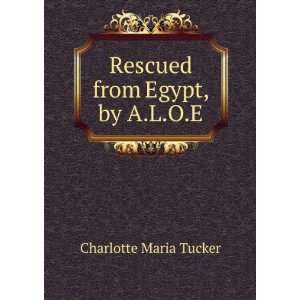    Rescued from Egypt, by A.L.O.E. Charlotte Maria Tucker Books