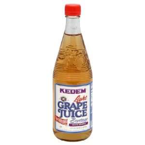  Kedem, Juice White Grape Light, 22 OZ (Pack of 12) Health 