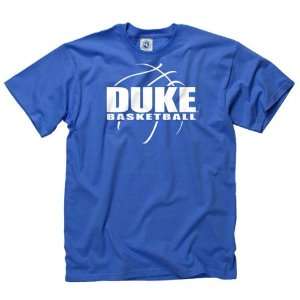  Duke Blue Devils Royal Primetime Basketball T Shirt 