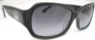 Coach Model Georgette 497 Sunglasses Glasses Black New Authentic 