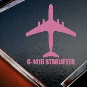  C 141B STARLIFTER Pink Decal Military Soldier Car Pink 