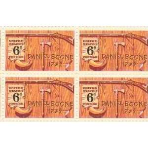  Daniel Boone Set of 4 x 6 Cent US Postage Stamps NEW Scot 
