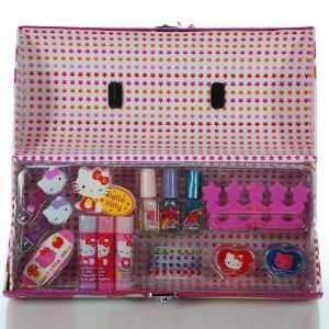  Hello Kitty Cosmetic Set Ensemble in a Beautiful Case 