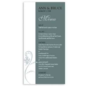  310 Wedding Menu Cards   Sweet Ginger: Office Products