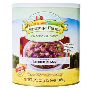 Saratoga Farms Dehydrated Refried Beans  Grocery & Gourmet 