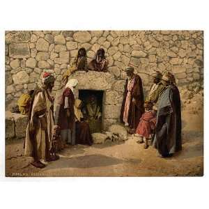   of Tomb of Lazarus, Bethany, Holy Land, i.e. West Bank